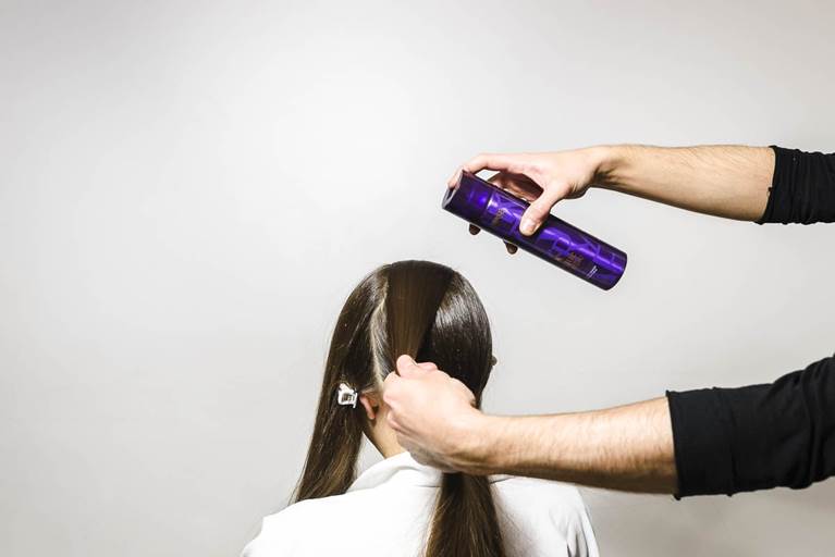 Ponytail Wrap hairstyle step 5