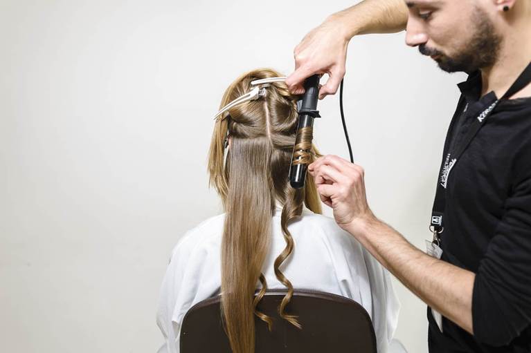 Hollywood glam waves hairstyle tutorial step 4