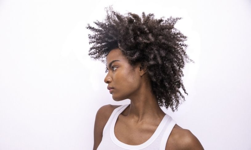 Ebonee Davis enjoying her coily hair Ebonee Davis enjoying her coily hair