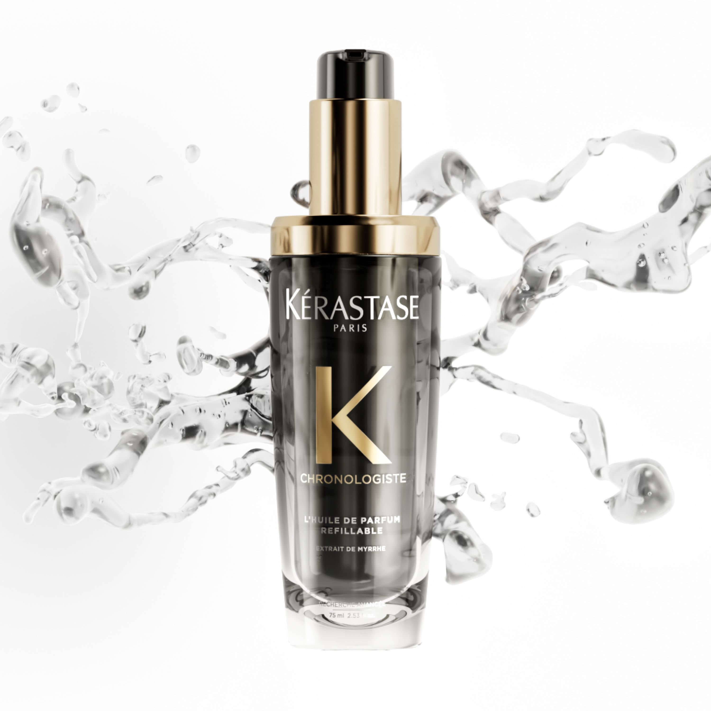 人気デザイナー Kérastase Chronologiste L'Huile de Parfum Revitalizing Hair Oil スタイリング剤